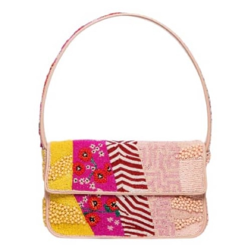 STAUD Tommy beaded bag